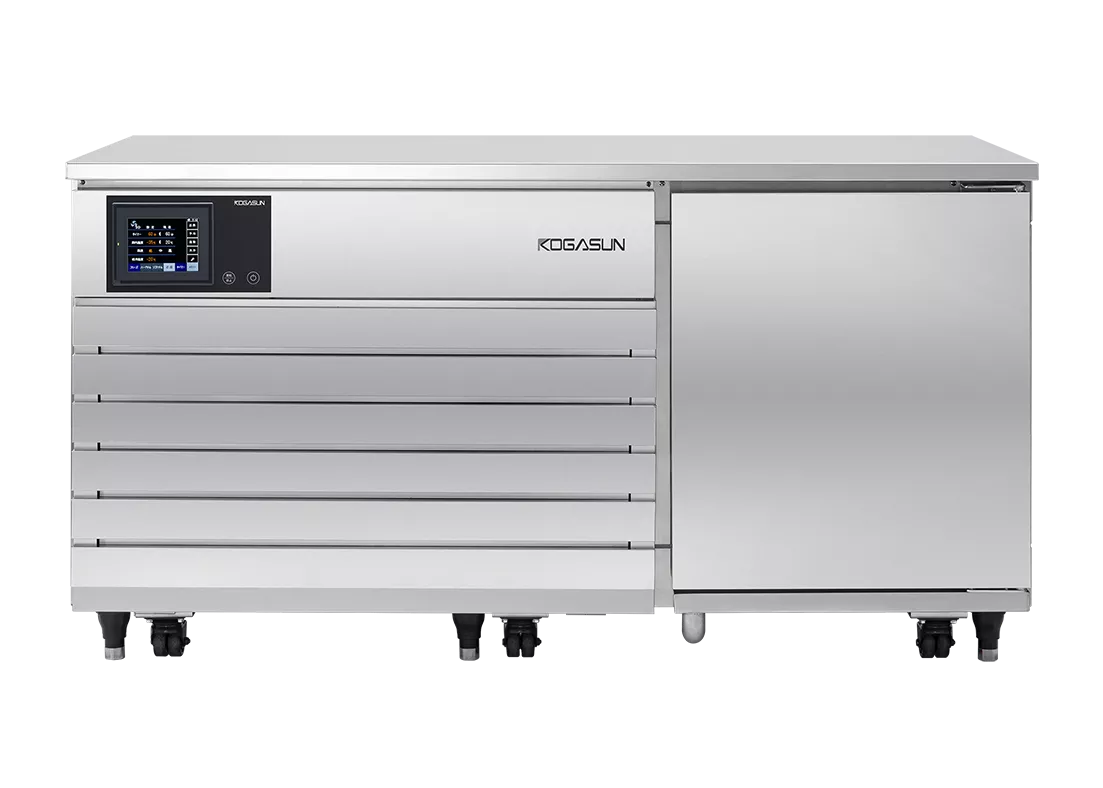 3Dフリーザー® トレーインタイプ テーブルモデルの実機正面