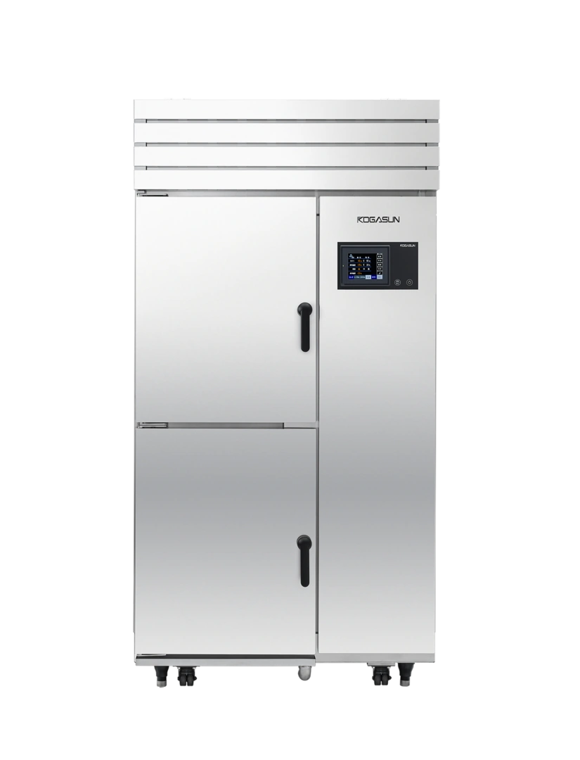 2ドアモデル|中型急速冷凍機・急速冷却機 15〜25kg/時【3Dフリーザー®】