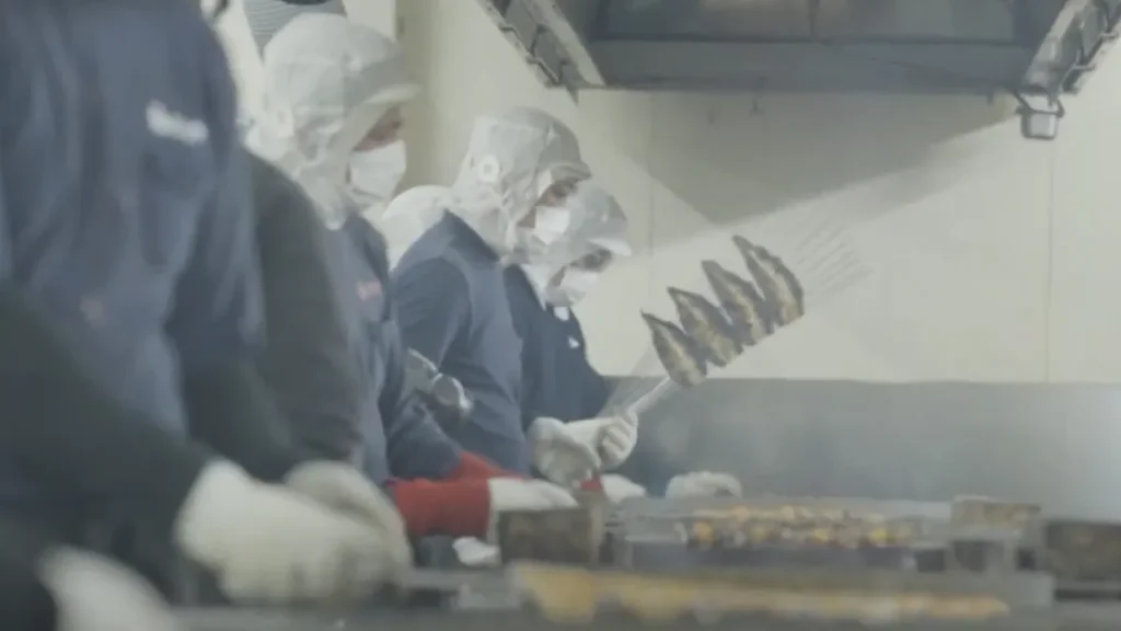 うなぎ蒲焼の急速冷却工程｜3Dフリーザーによる温度管理と品質保持