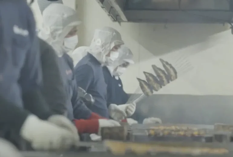 うなぎ蒲焼の急速冷却工程｜3Dフリーザーによる温度管理と品質保持