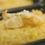 千草ホテルのエビがのったドリア