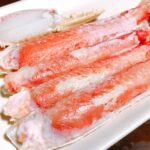冷凍保存されたイバラガニモドキの脚肉｜タラバガニに似た身がぎっしり詰まった海産物