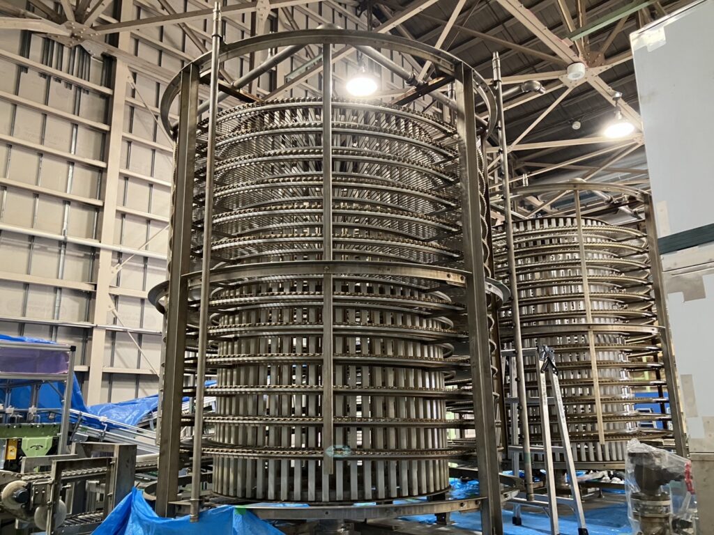 スパイラルフリーザー