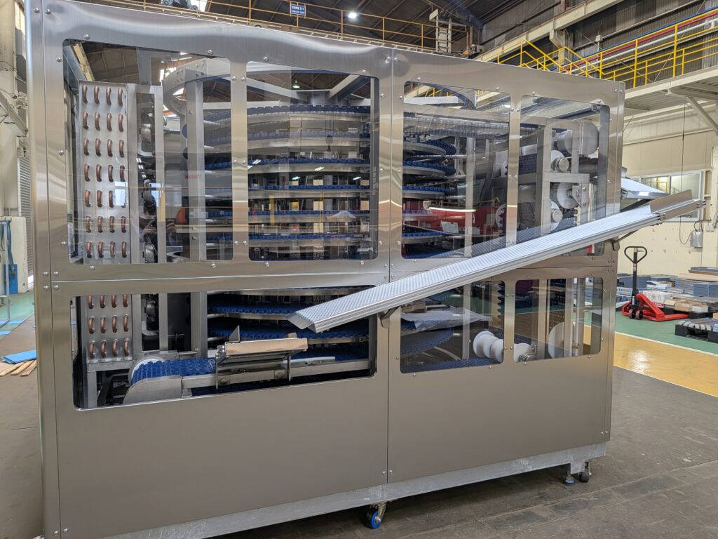 スパイラルフリーザー外観