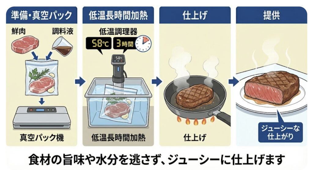 真空調理法の解説