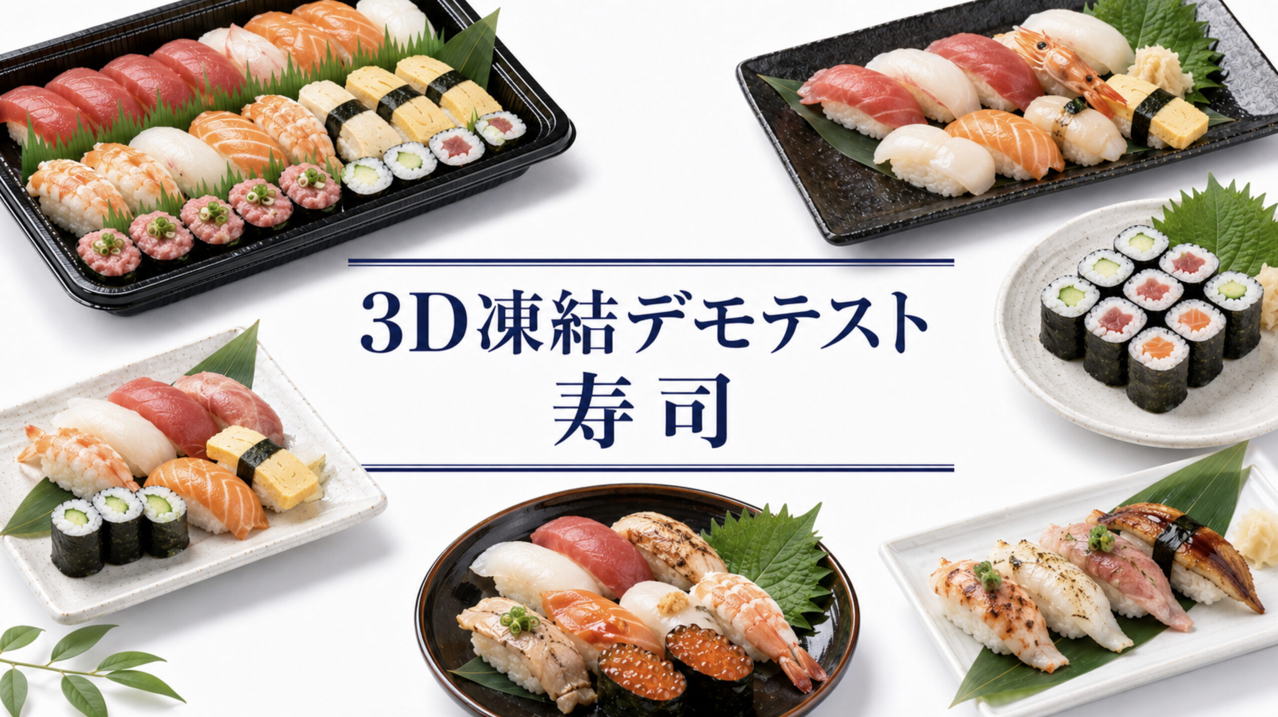 実証テスト】タブーへの挑戦！握り寿司を25分で急速冷凍して「シャリ