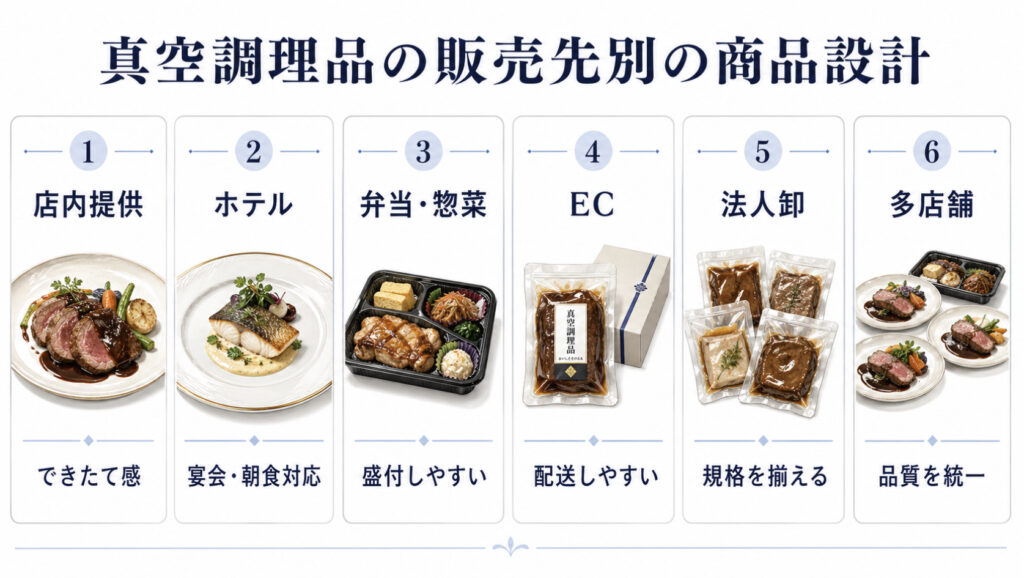 真空調理品の凍結テストで加熱後冷却中冷凍直後解凍後再加熱後を確認するチェックリスト