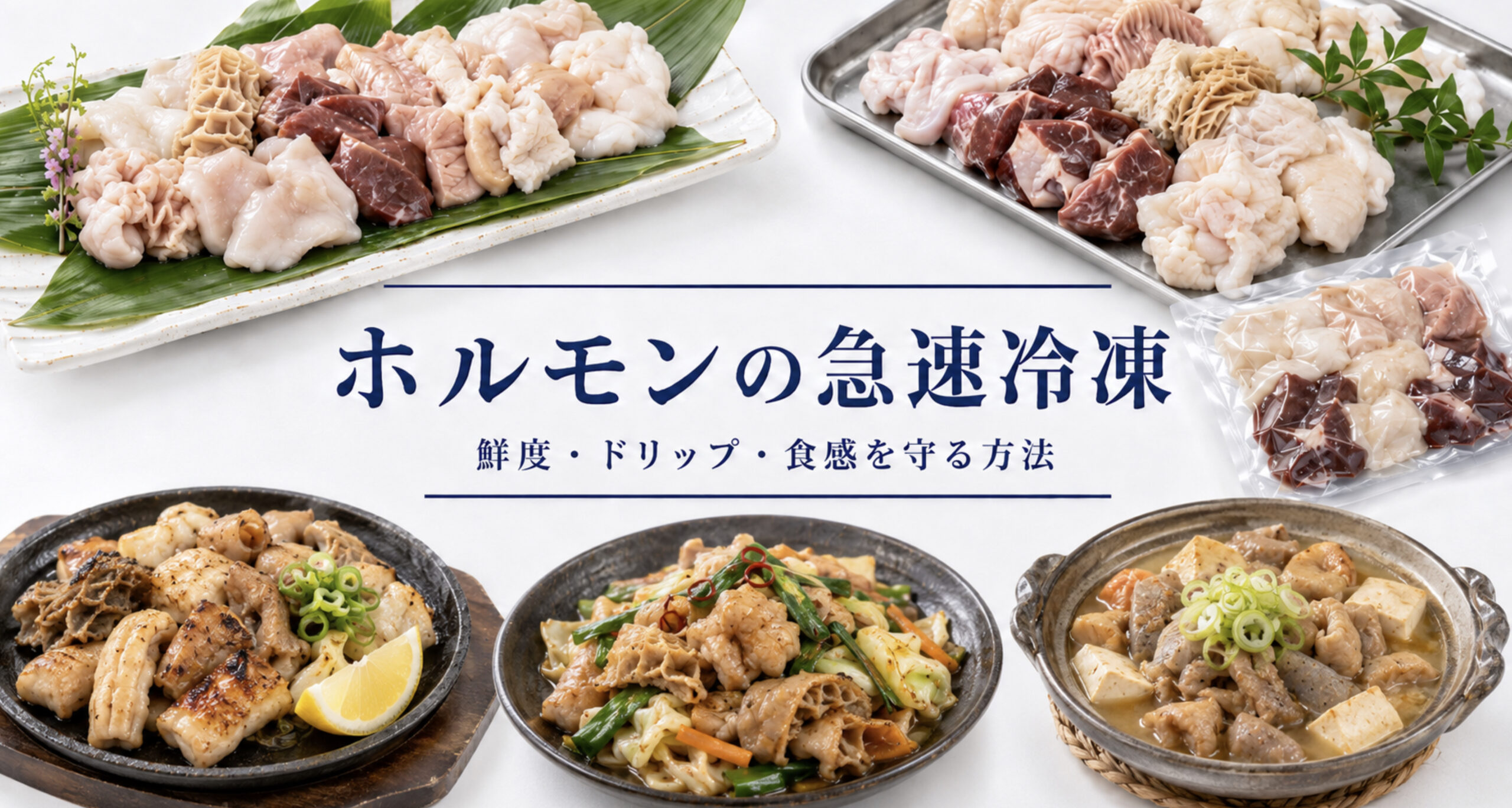 ホルモンの急速冷凍｜もつ煮・もつ鍋OEMとHACCP対応｜KOGASUN