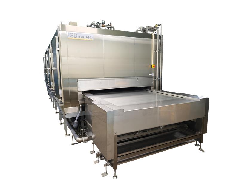 新型3Dフリーザー トンネル型フリーザー