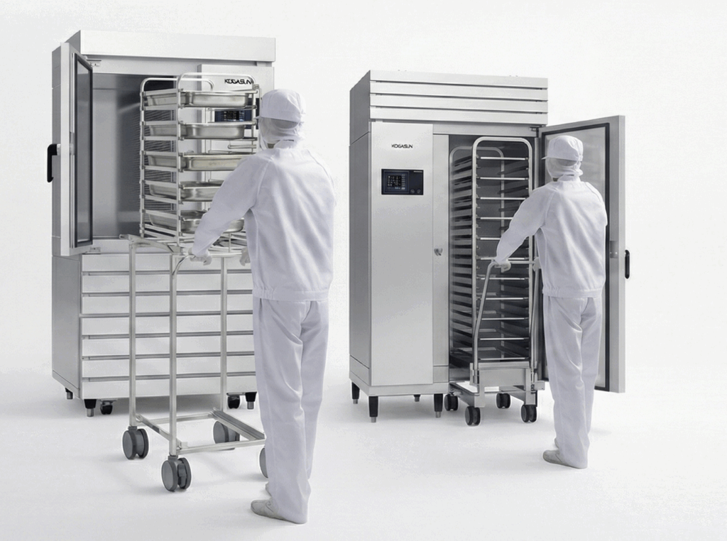 急速冷却・急速冷凍に対応できる3Dフリーザーの機械画像