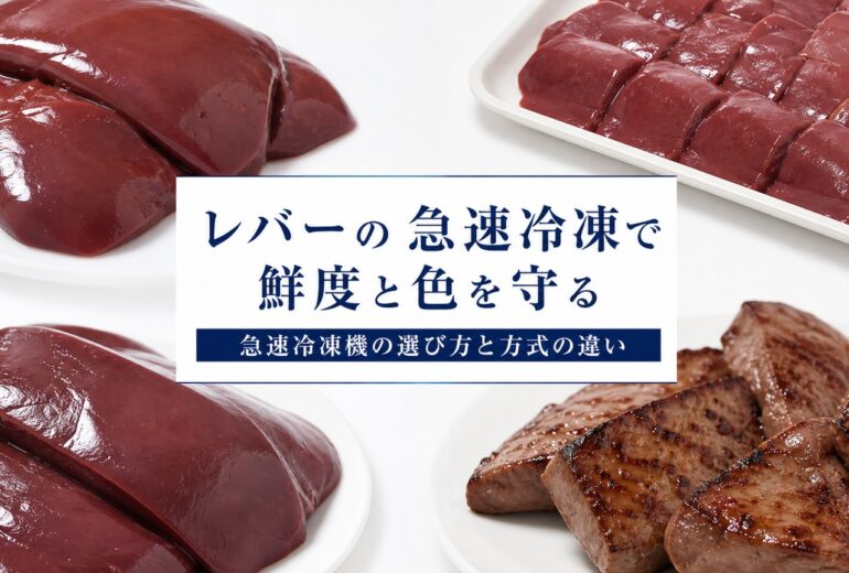 豚レバーの品質と温度管理のチェックポイント