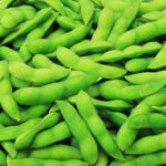 画面いっぱいの枝豆
