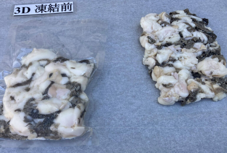 トレーに載せられたホルモン