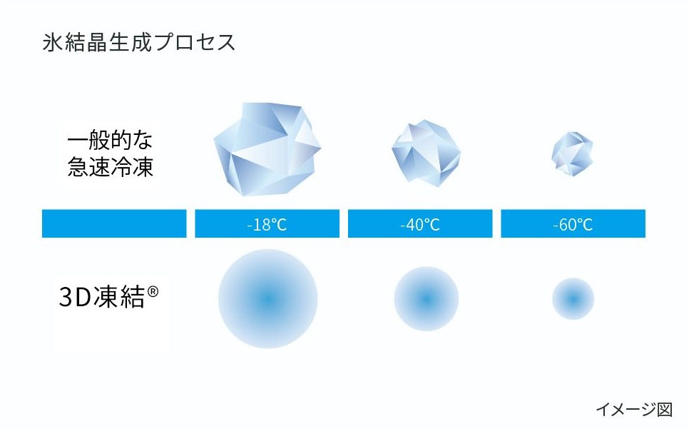 特殊冷凍とは？食品の品質を劇的に変える技術｜KOGASUN