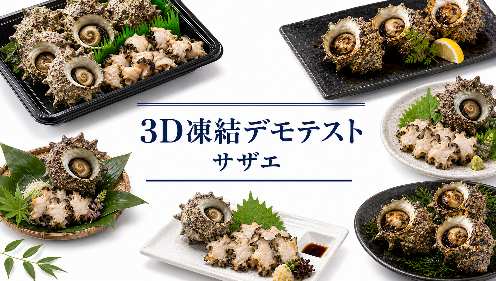 実証テスト】磯の香りは残る？殻付き「サザエ」を20分で急速冷凍して検証